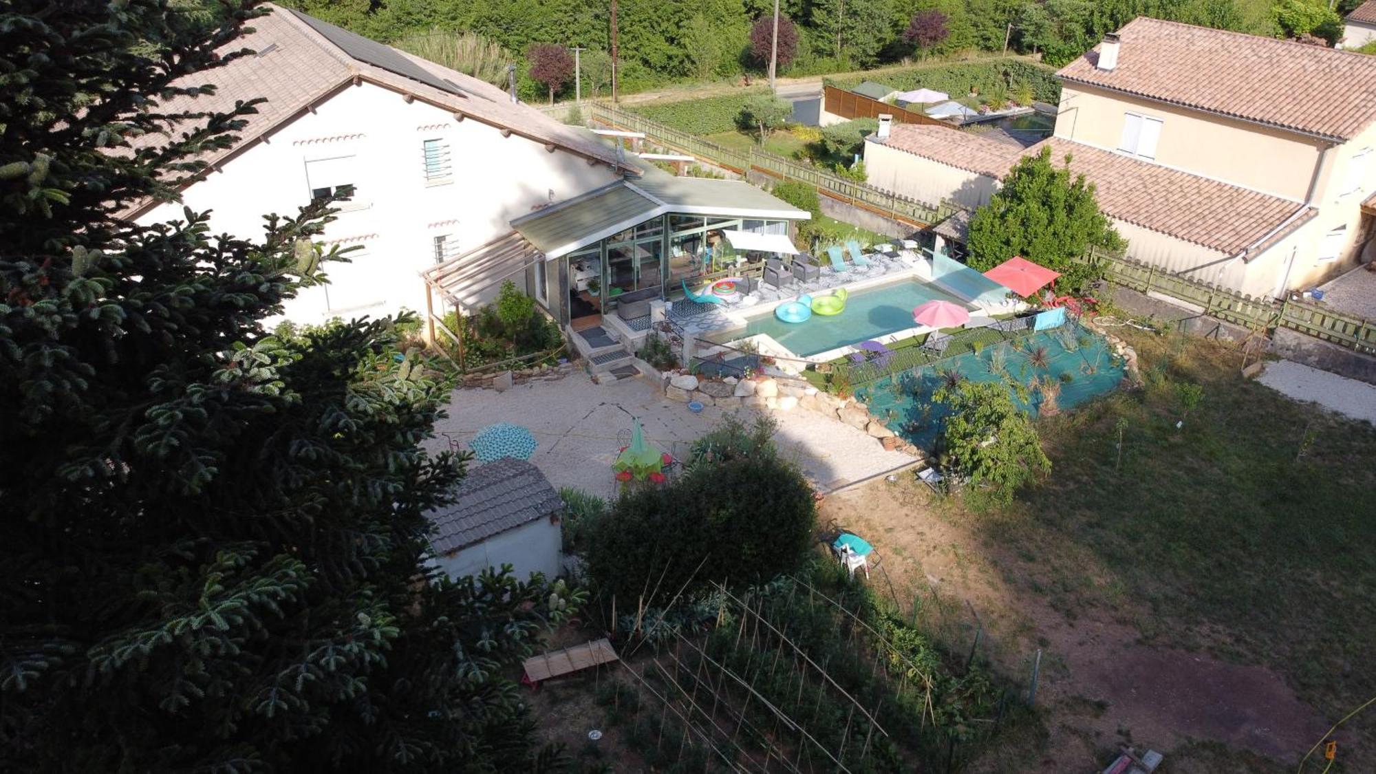 Le Clos Du Cedre Saint Sebastien d'Aigrefeuille Buitenkant foto